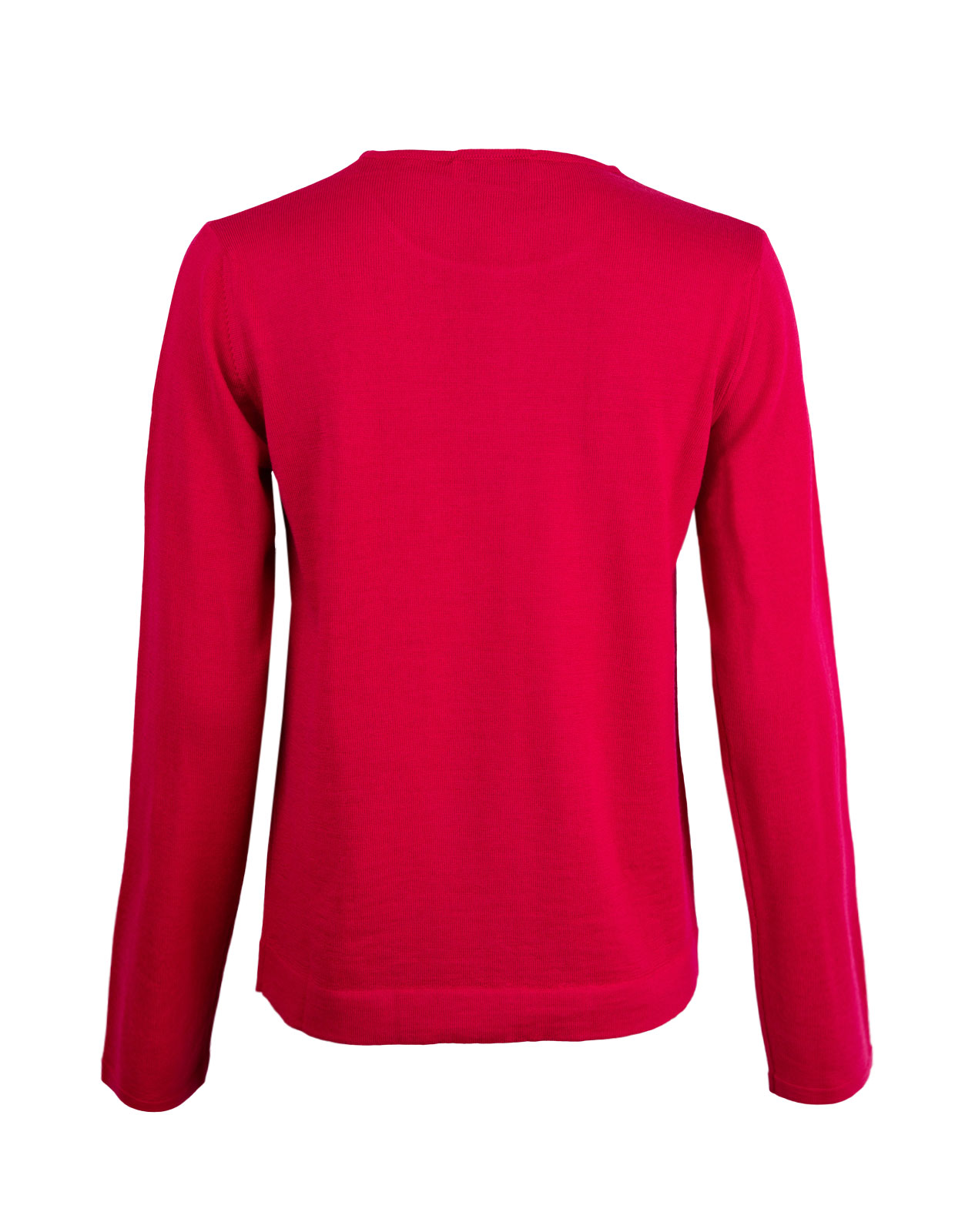 Tröja Merinoull Faule/Cerise
