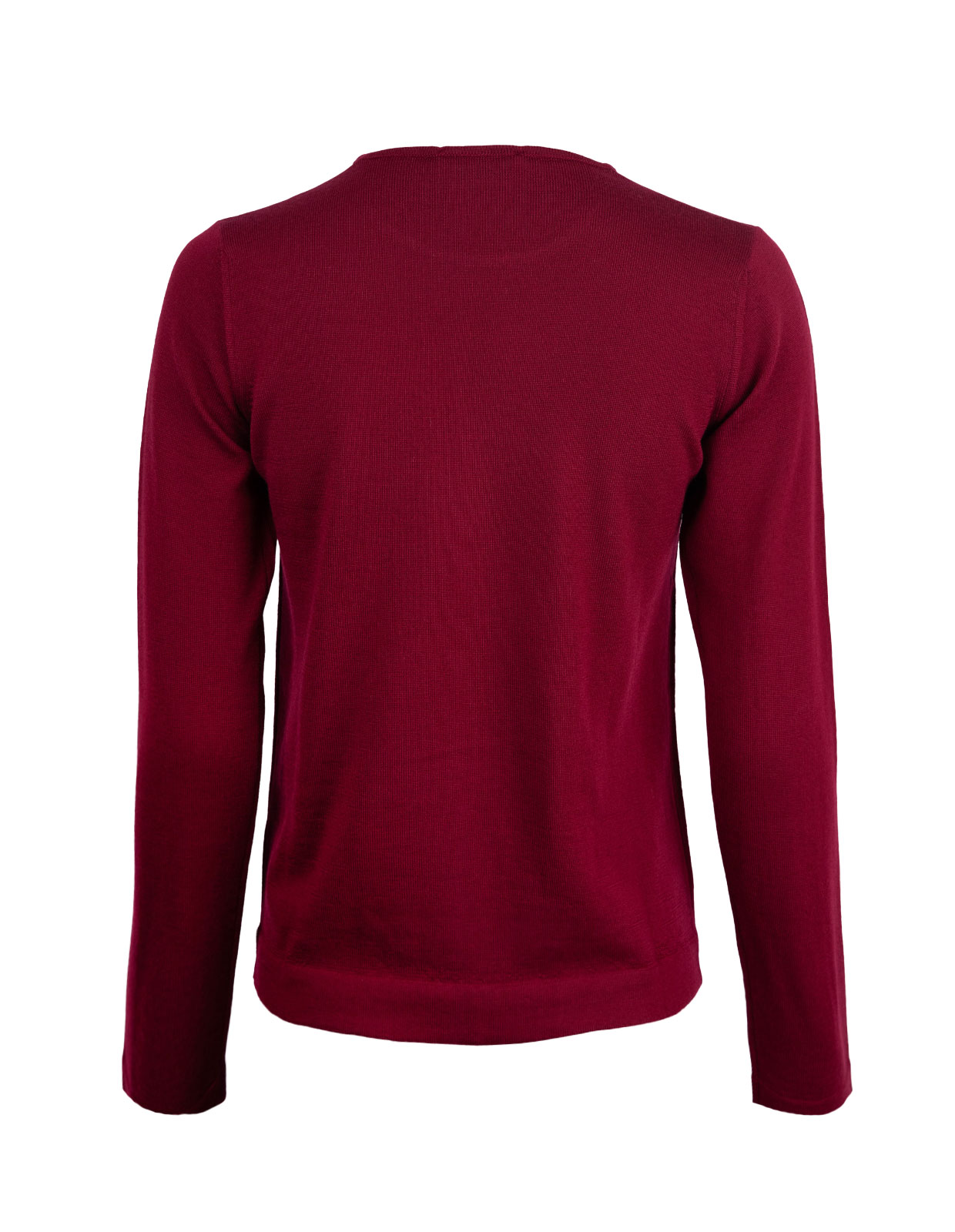 Round Neck Sweater Burgundy Round Neck Sweater Burgundy