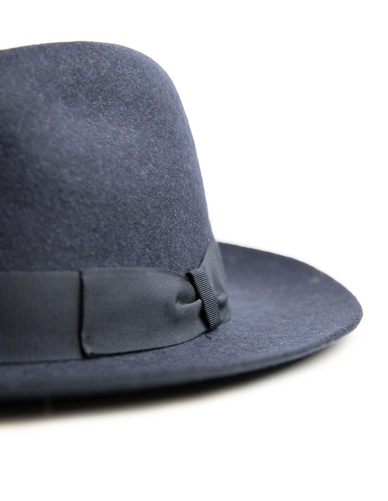 Crushable Wool Hat Navy