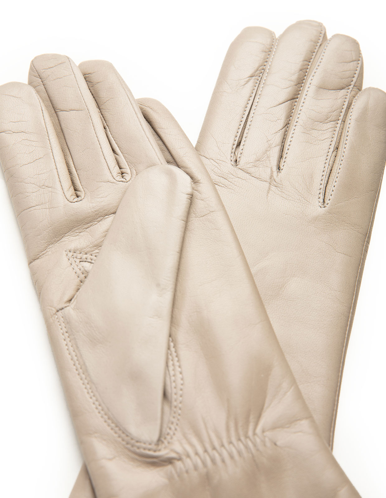 Elisabeth Handske Gråbeige 6.5
