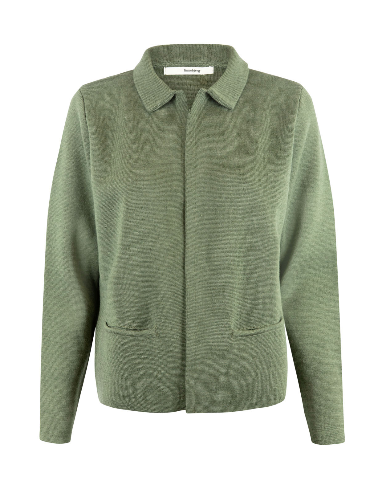 Monet Cardigan With Collar Teal
