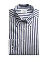Slimline Shirt Navy/White