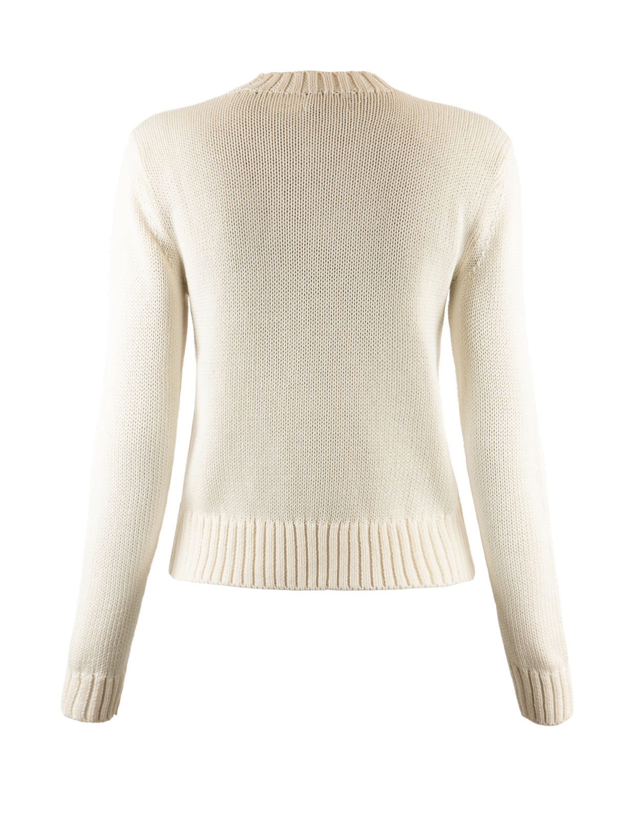 Knitted Pullover White