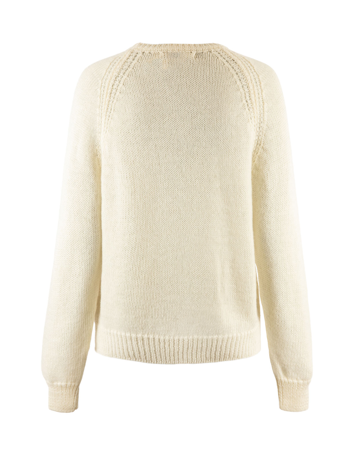 Mell Crew-Neck Offwhite