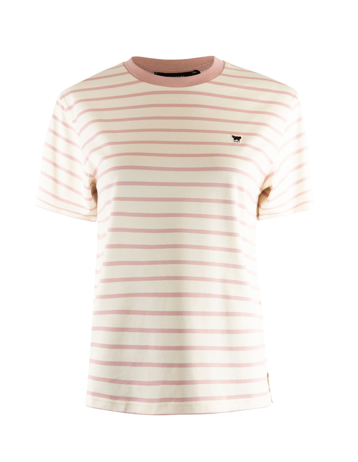 Editto Striped T-Shirt Peony
