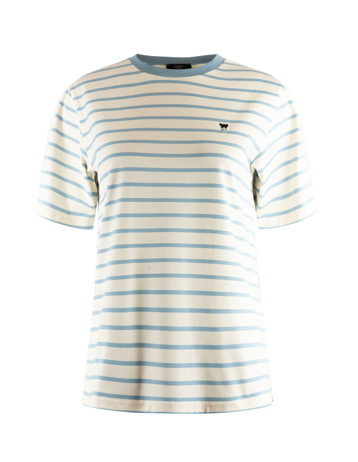Editto Striped T-Shirt Light Blue