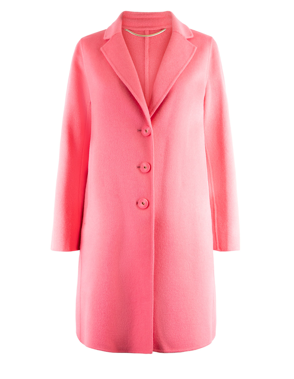 Aceti Wool Coat Deep Rose
