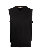 Slipover Merino Svart M