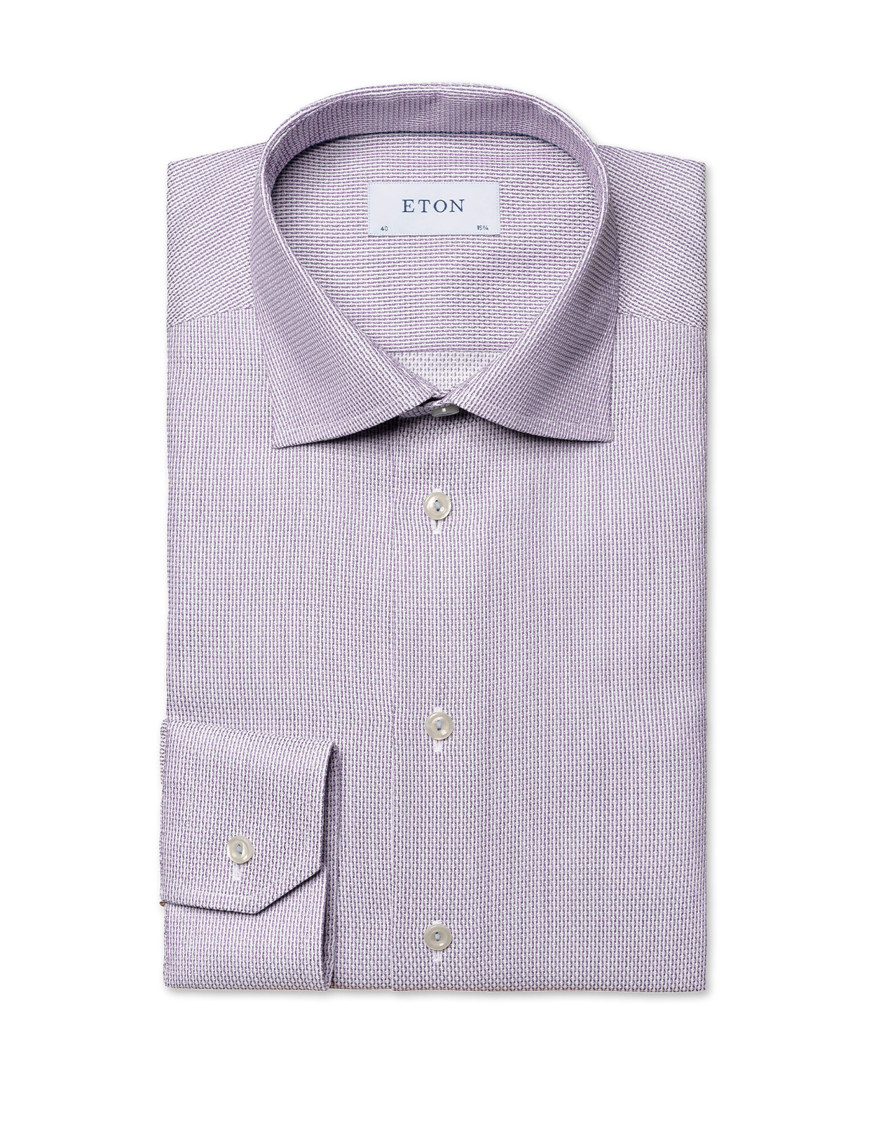 Slim Fit Royal Dobby Pink