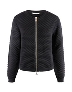 Ane Zip Cardigan Svart L