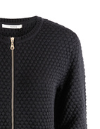 Ane Zip Cardigan Svart S