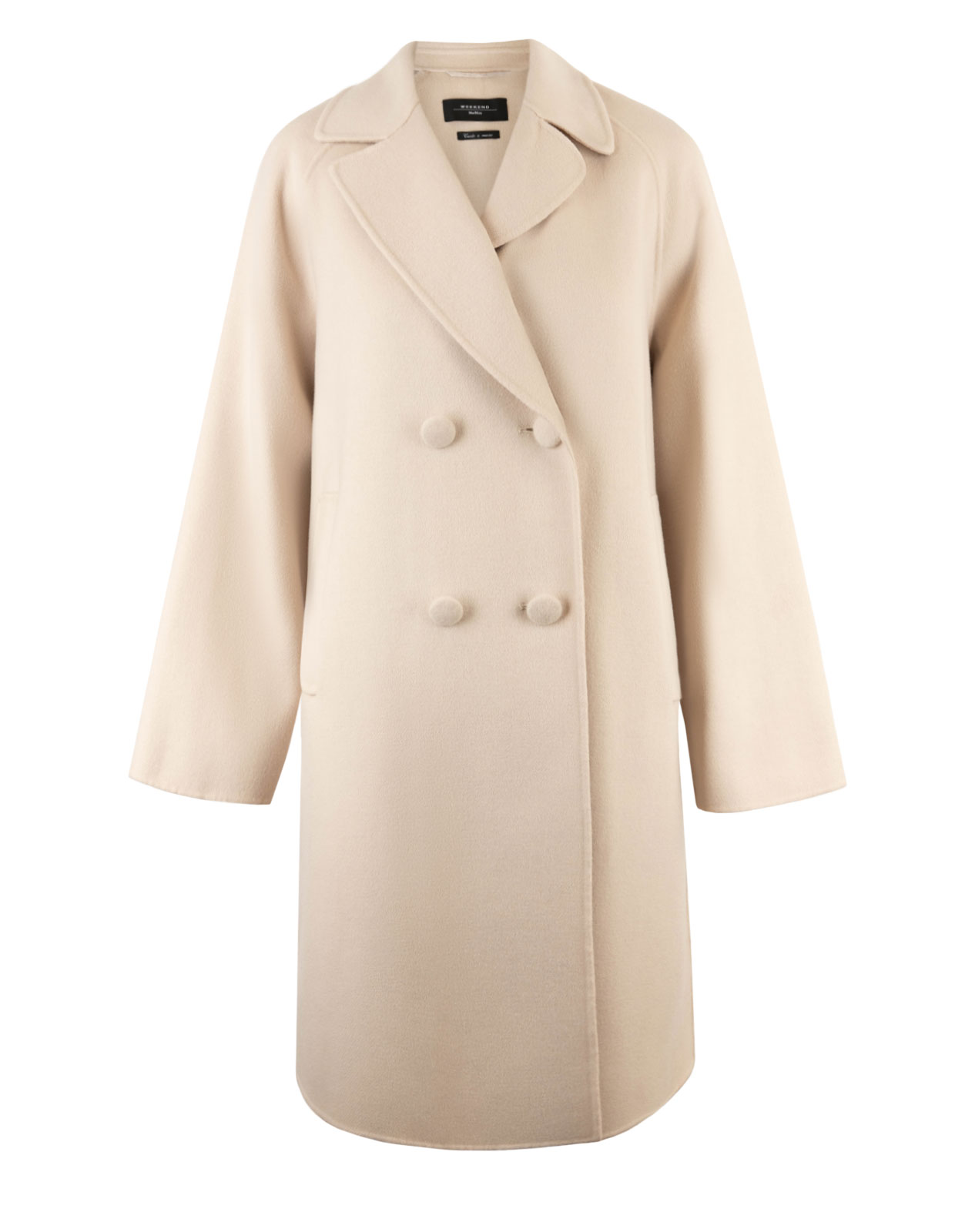 Rivetto Wool Coat Beige