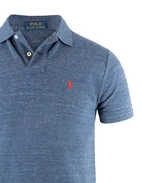 Custom Slim Fit Polo Blå S
