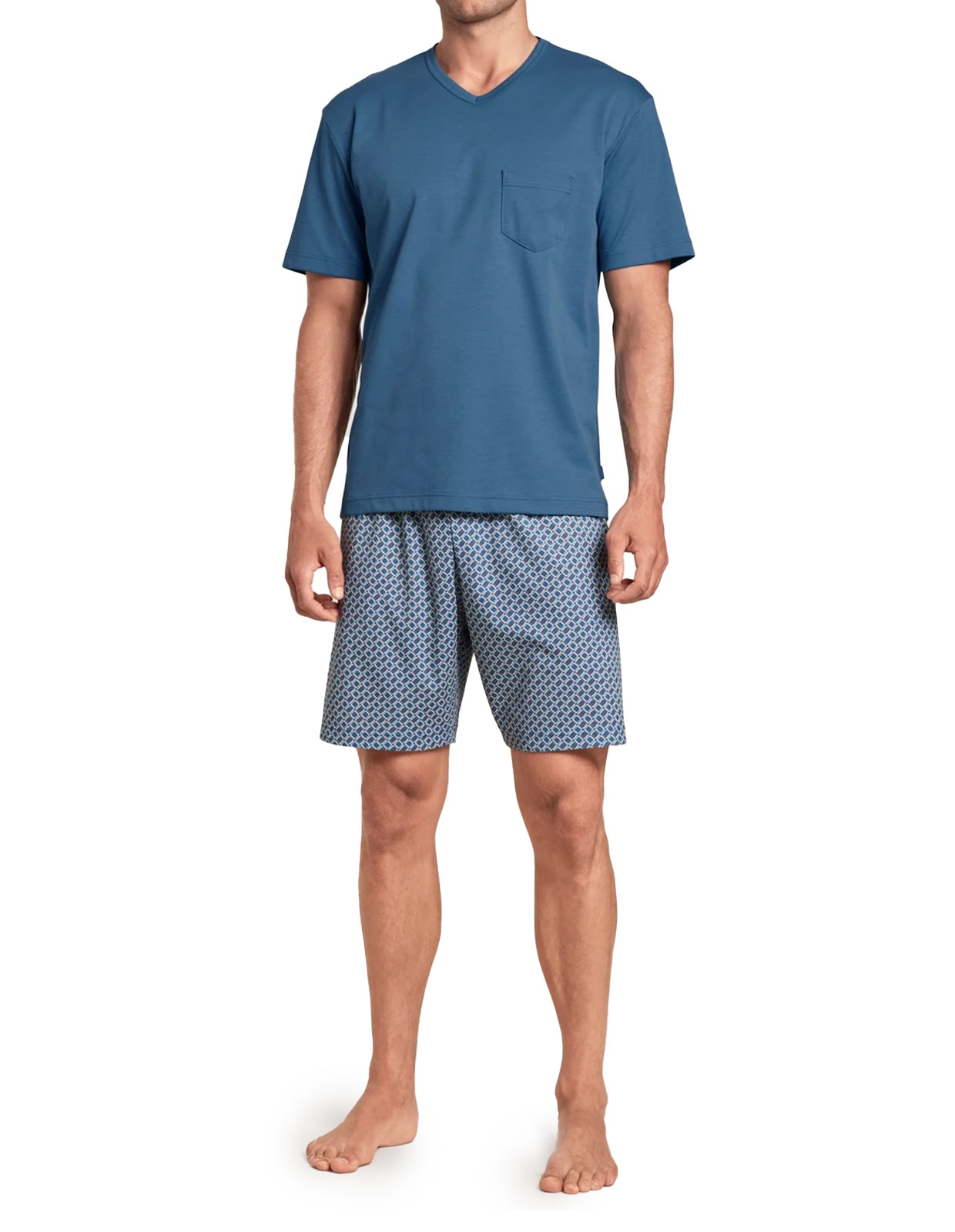 Short Pyjama Relax Streamline Indian Blue