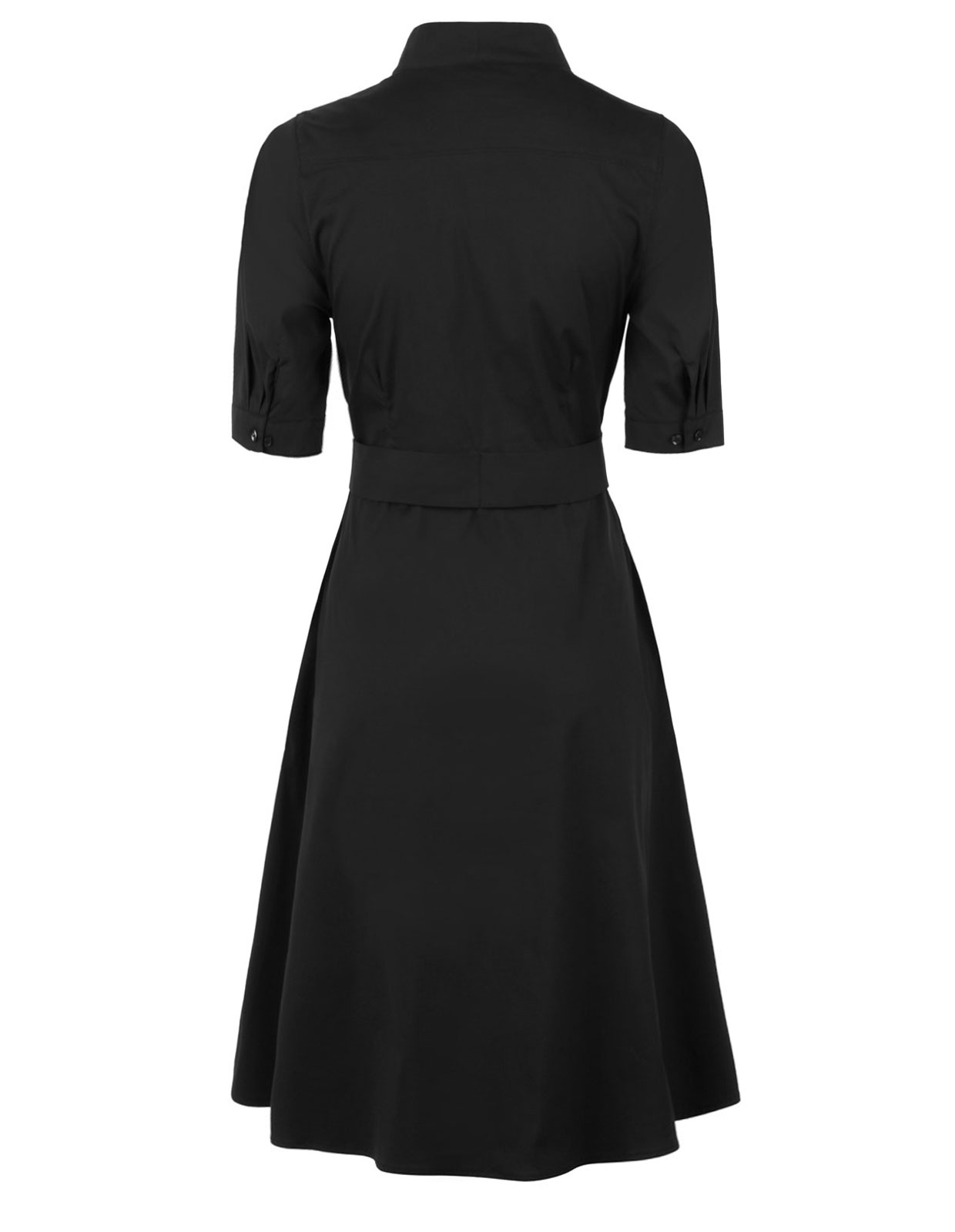 Sofia Wrap Dress Black