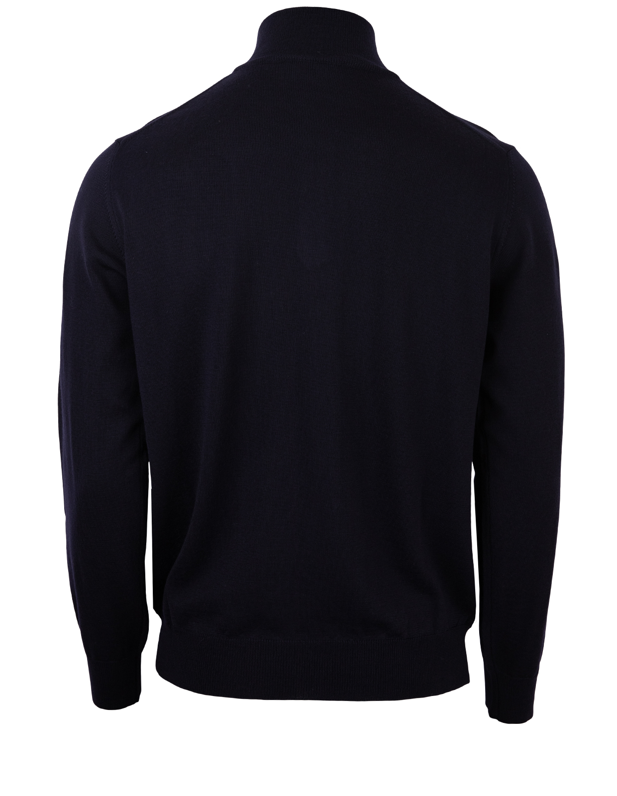 Half Zip Merino Sweater Navy Stl S