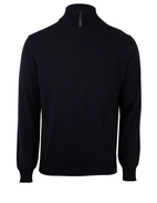 Half Zip Tröja Merinoull Navy XXL