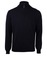 Half Zip Sweater Merino Navy