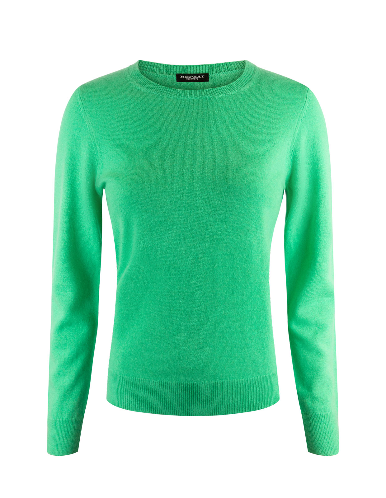 Crewneck Cashmere Sweater Basil
