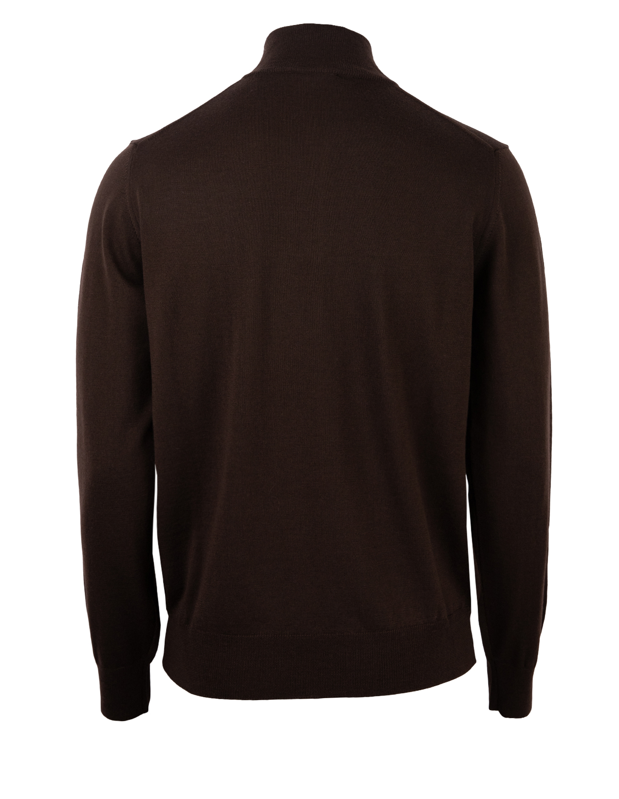 Half Zip Tröja Merinoull Brun