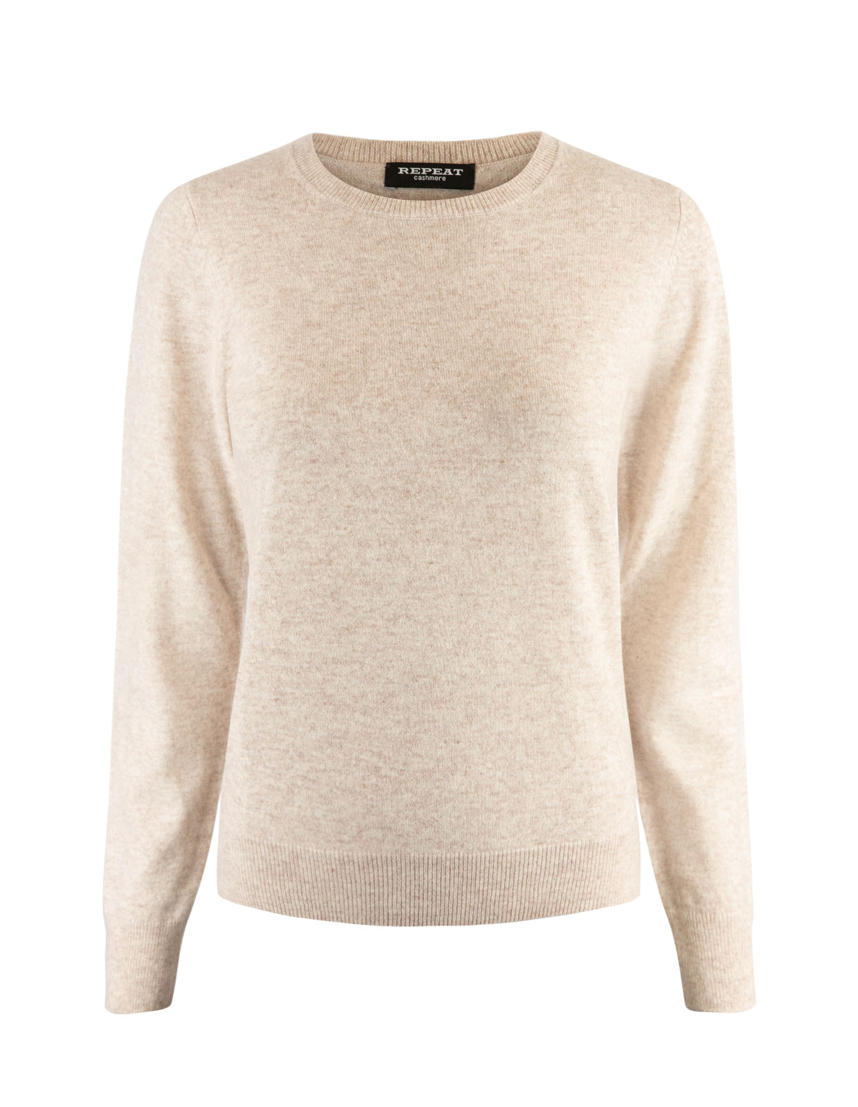 Crewneck Cashmere Sweater Sand