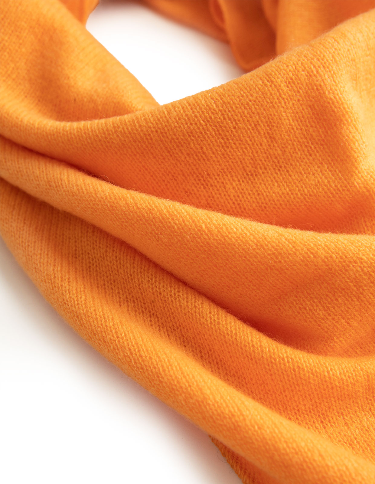 Triangle Cashmere Scarf Papaya