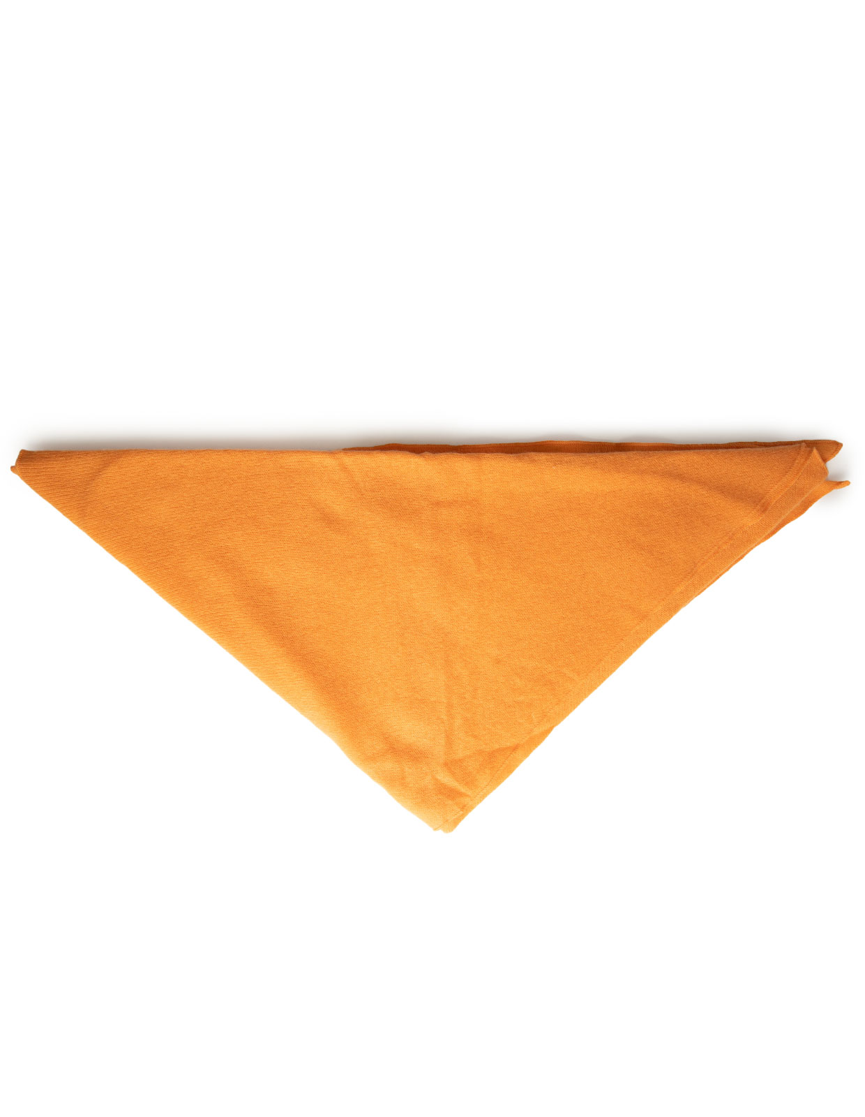 Triangle Cashmere Scarf Papaya