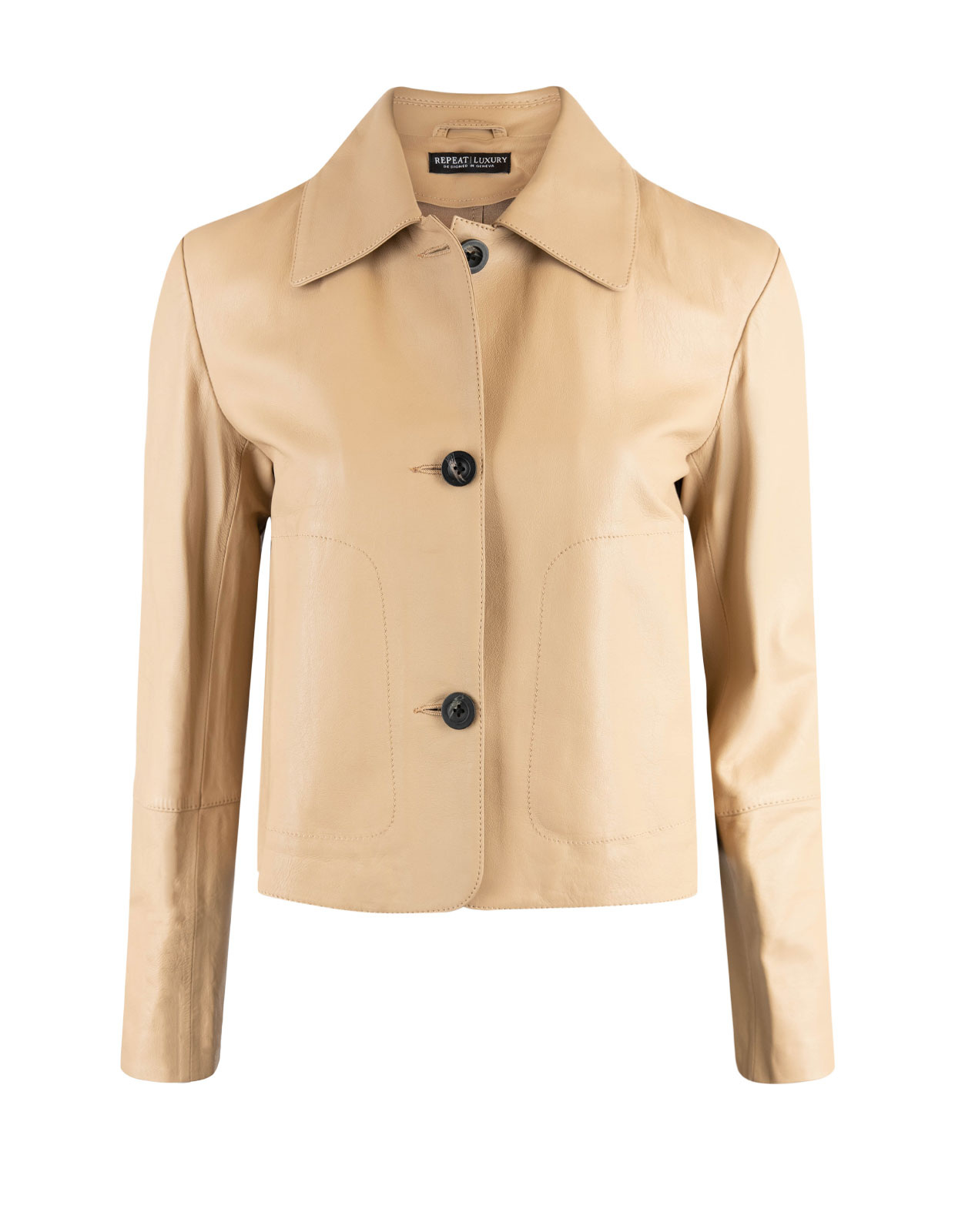 Leather Jacket Nougat