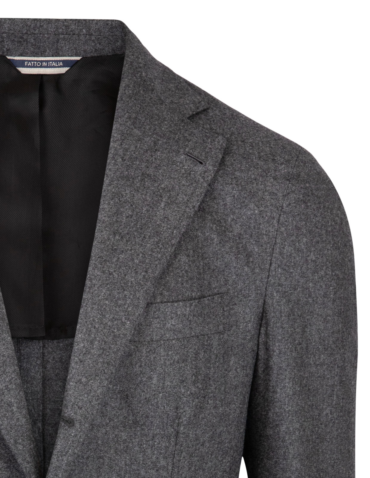 Sartorial Jacket Original Woollen Flannel Grey Stl 54
