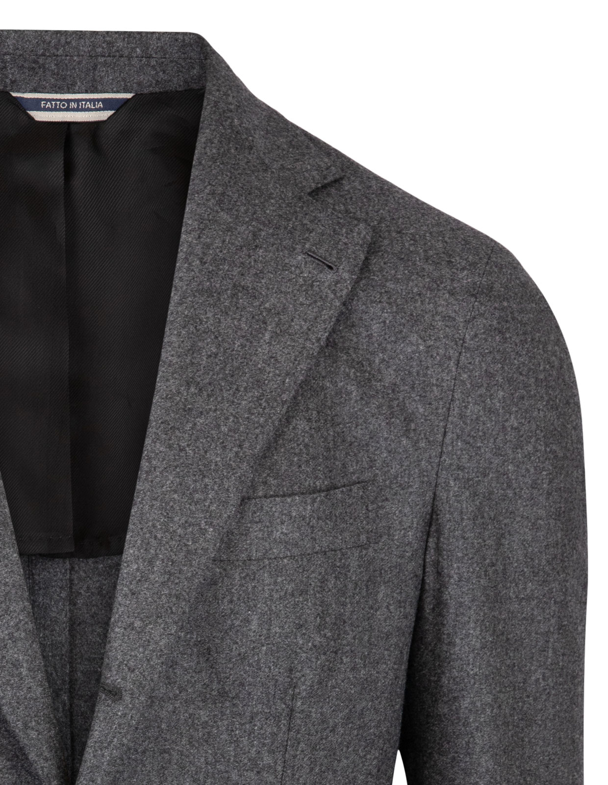 Sartorial Jacket Flanell Grå Stl 48