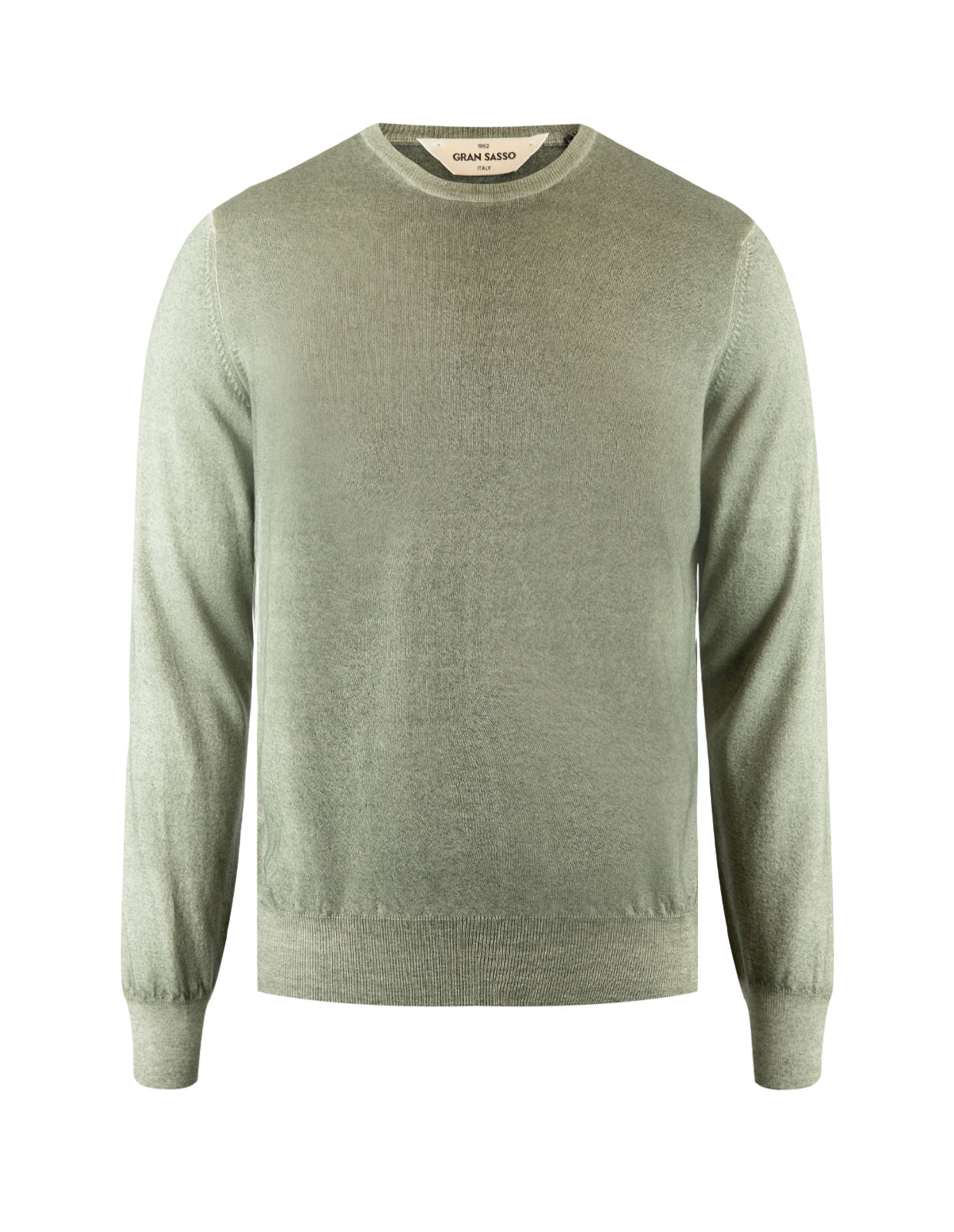 Summer Cashmere Crew Neck Light Olive Stl 48