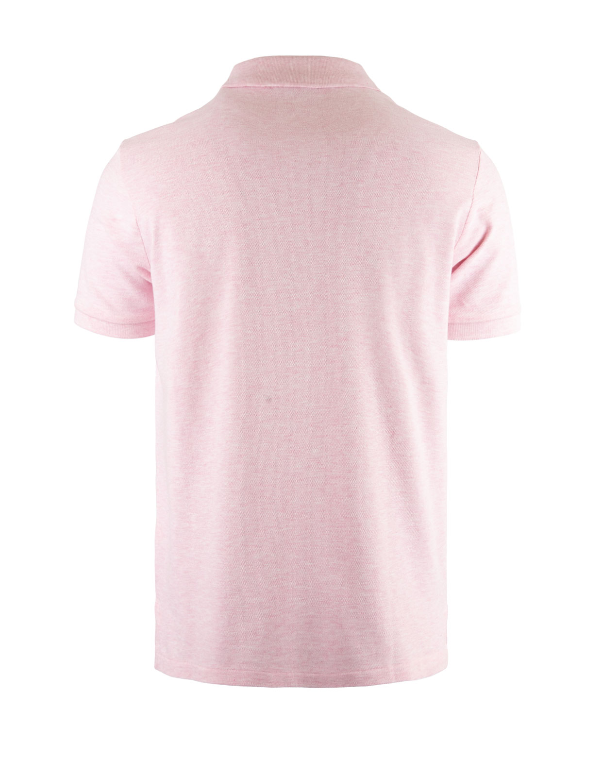 Custom Slim Fit Polo Bath Pink Heather