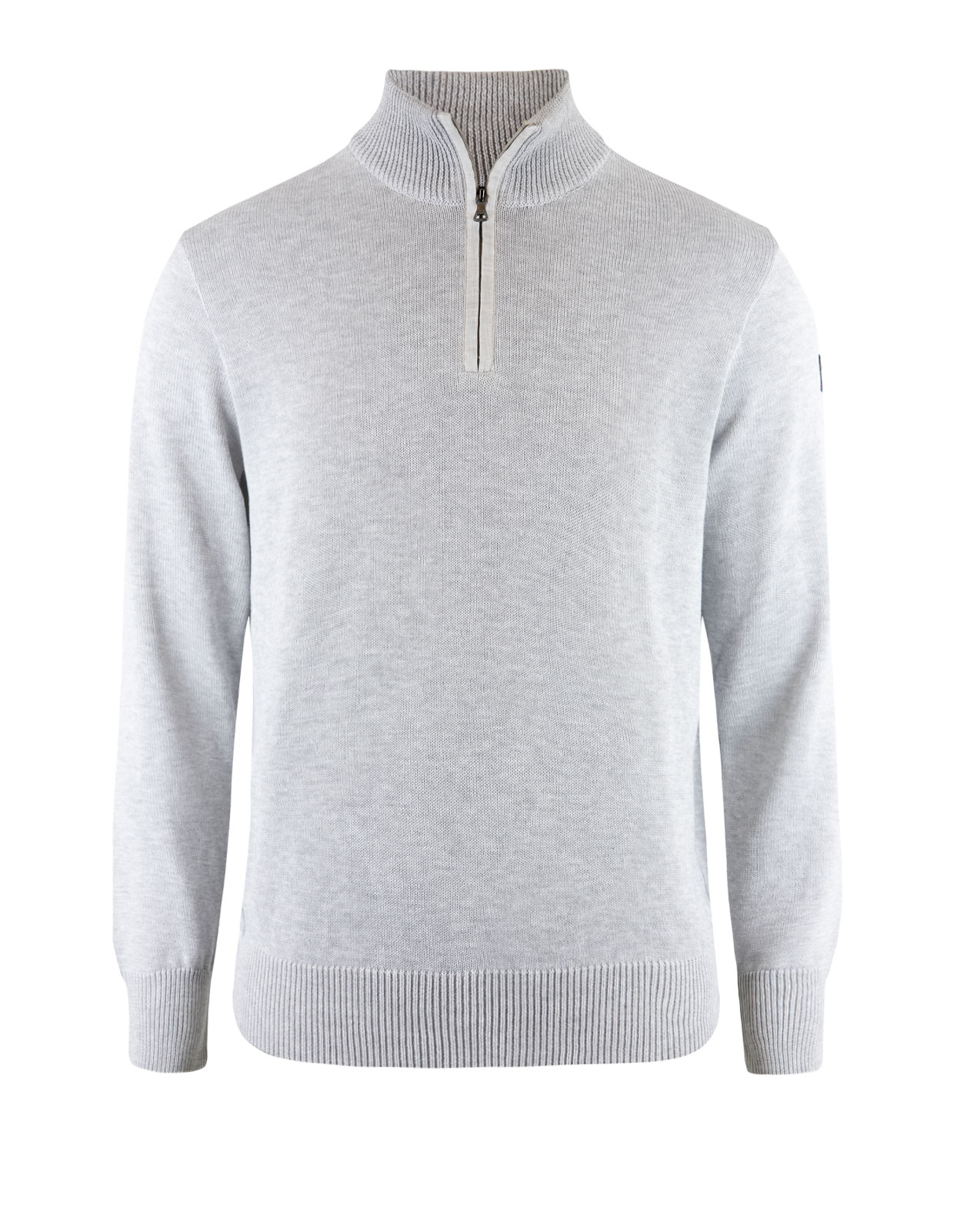 Half Zip Sweater Grey