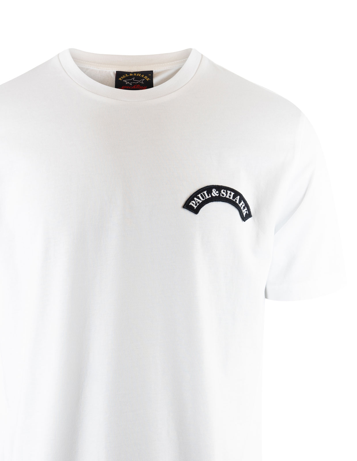 Shark Print T-Shirt White