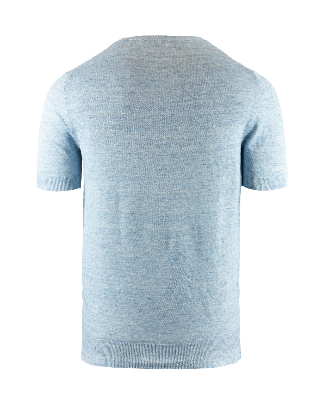 Luxury Linen T-shirt Light Blue