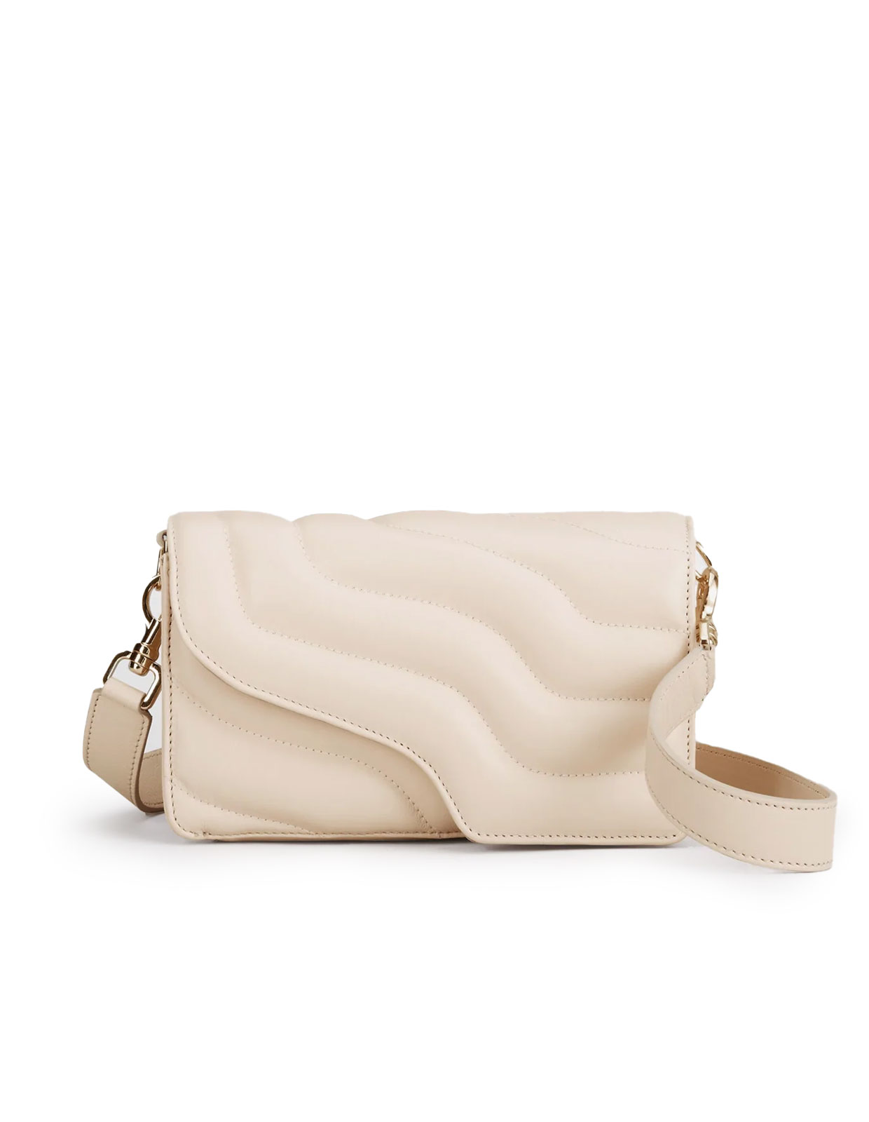 Assisi Nappa Bag Limestone