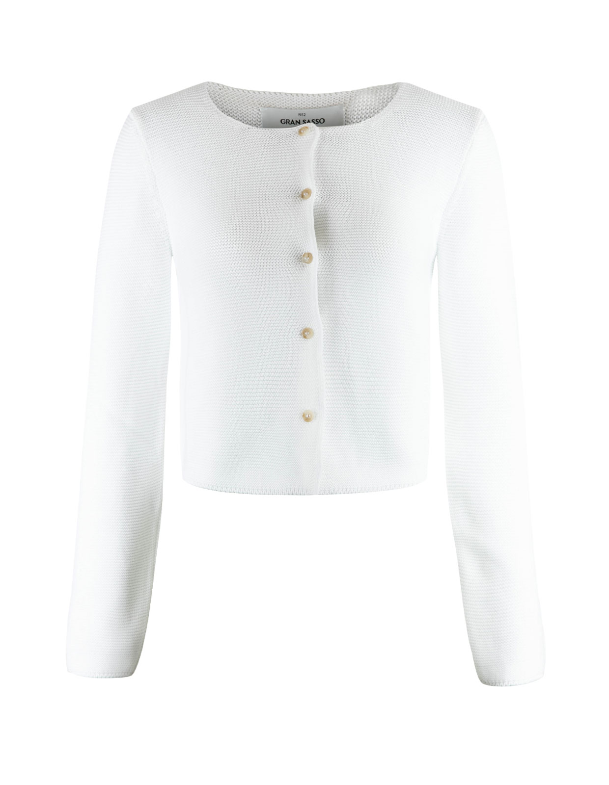 Cardigan Knitted White