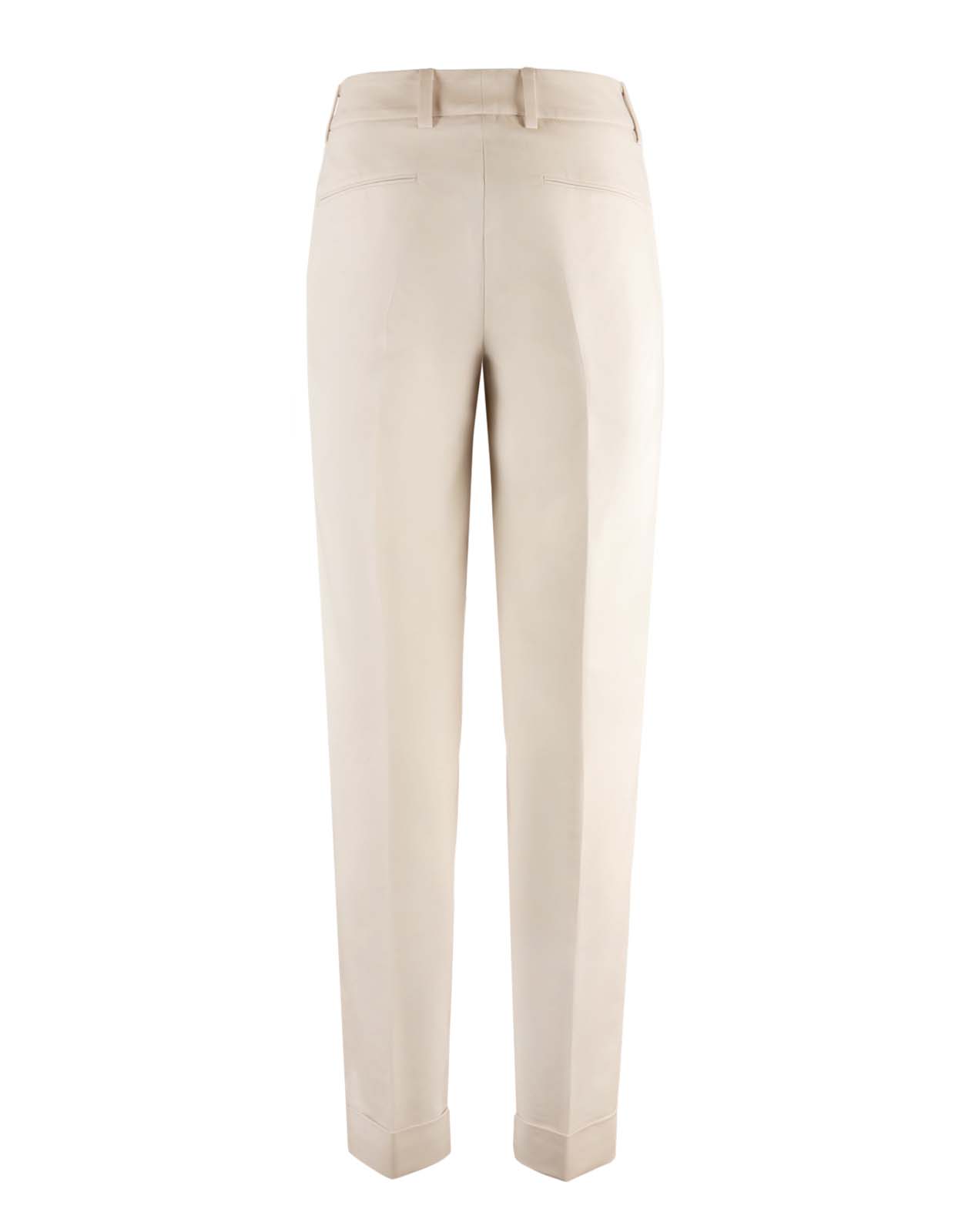Dora Satin Chino Chalk Stl 40