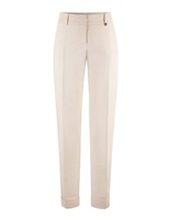 Dora Satin Chino Chalk