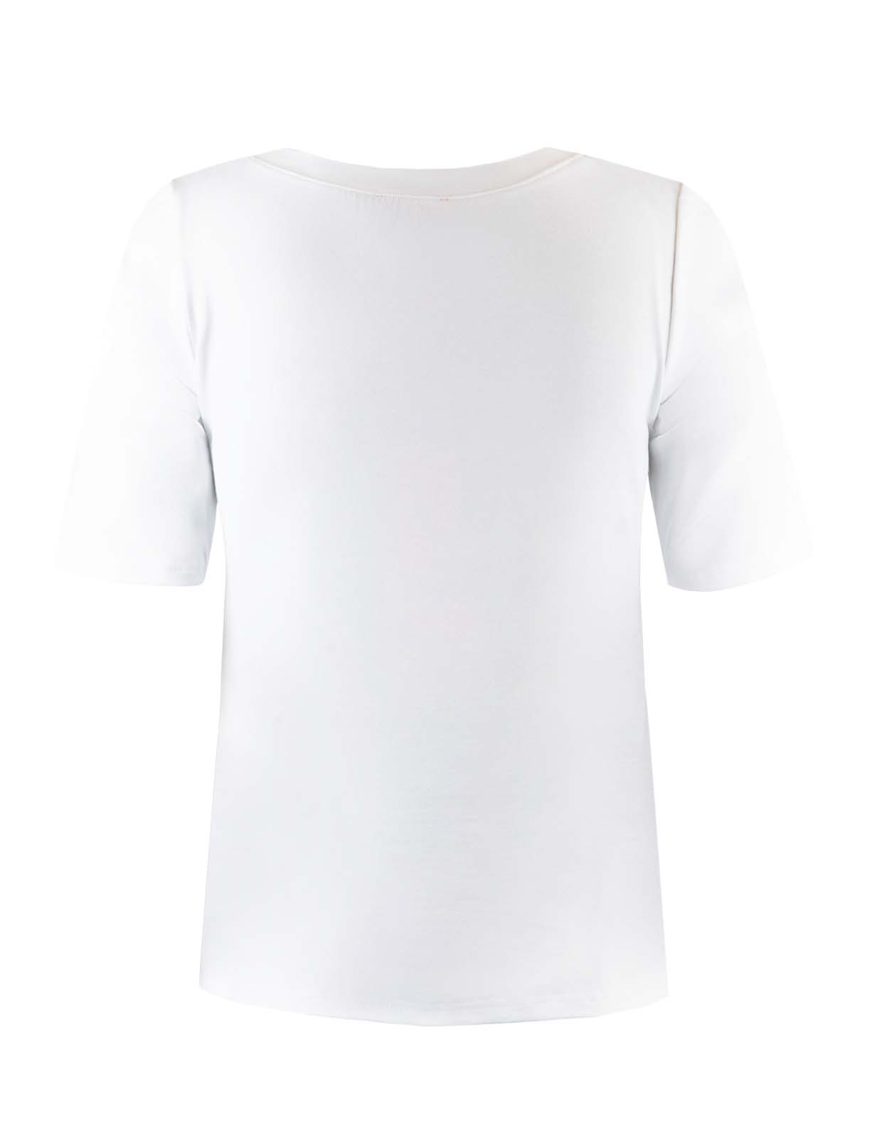 Carmen T-Shirt Vit Top