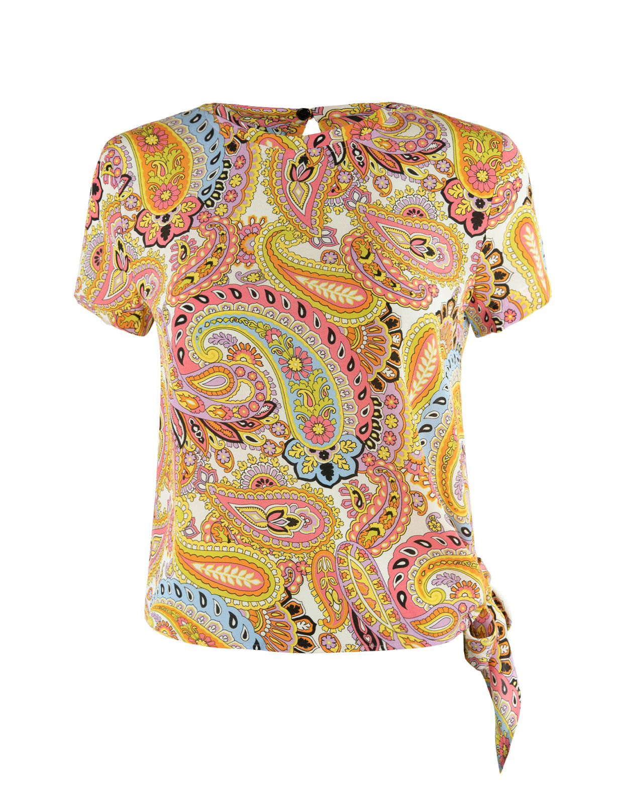 Ragusa Silk Blouse Rosa Intenso