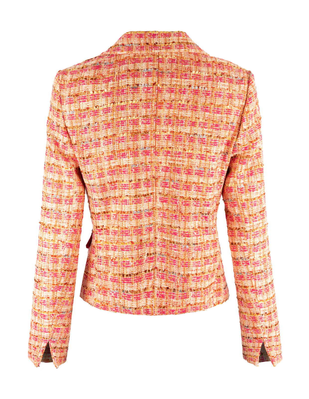 Louise Boucle Jacket Orange