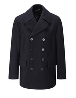 Churchill Peacoat Navy Stl XS