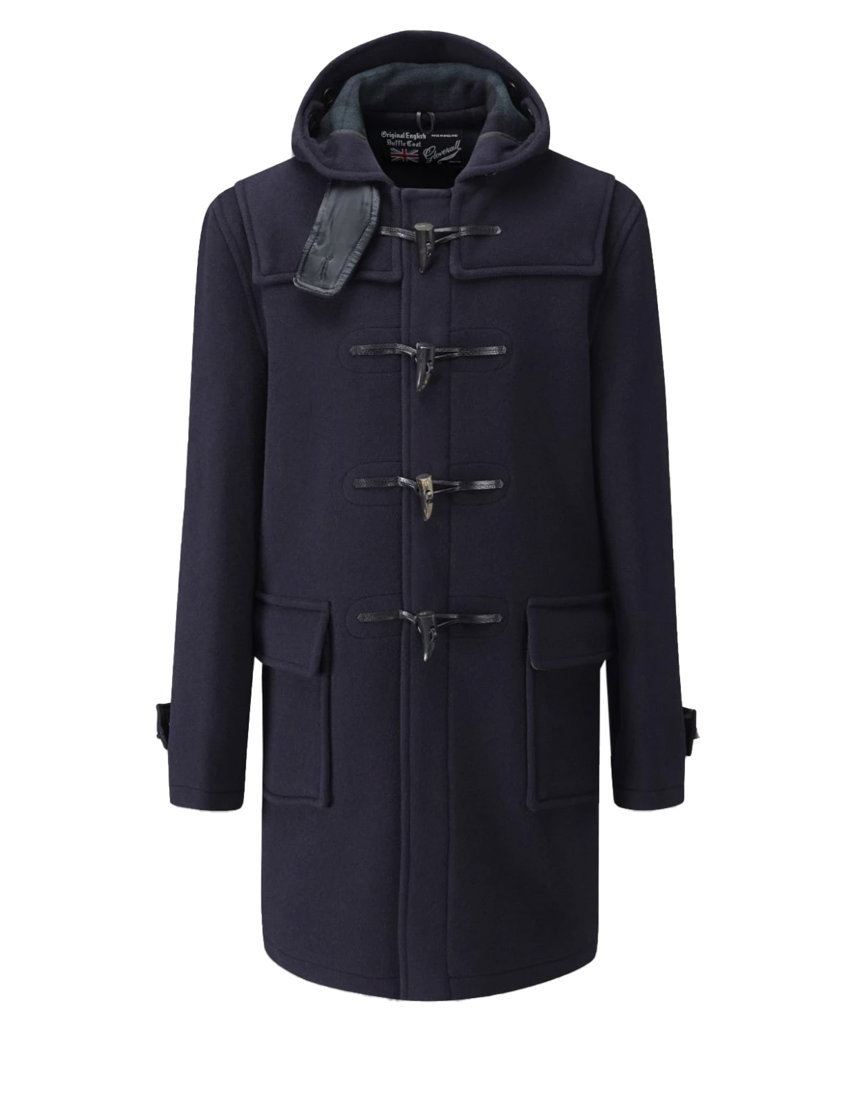 Morris Duffle Coat Navy Blackwatch