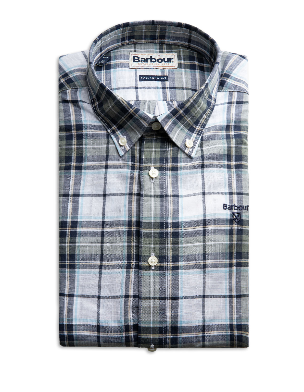 Blakelow Tailored Shirt Agave Green