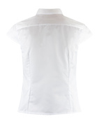 Cotton Shirt Cap Sleeve White