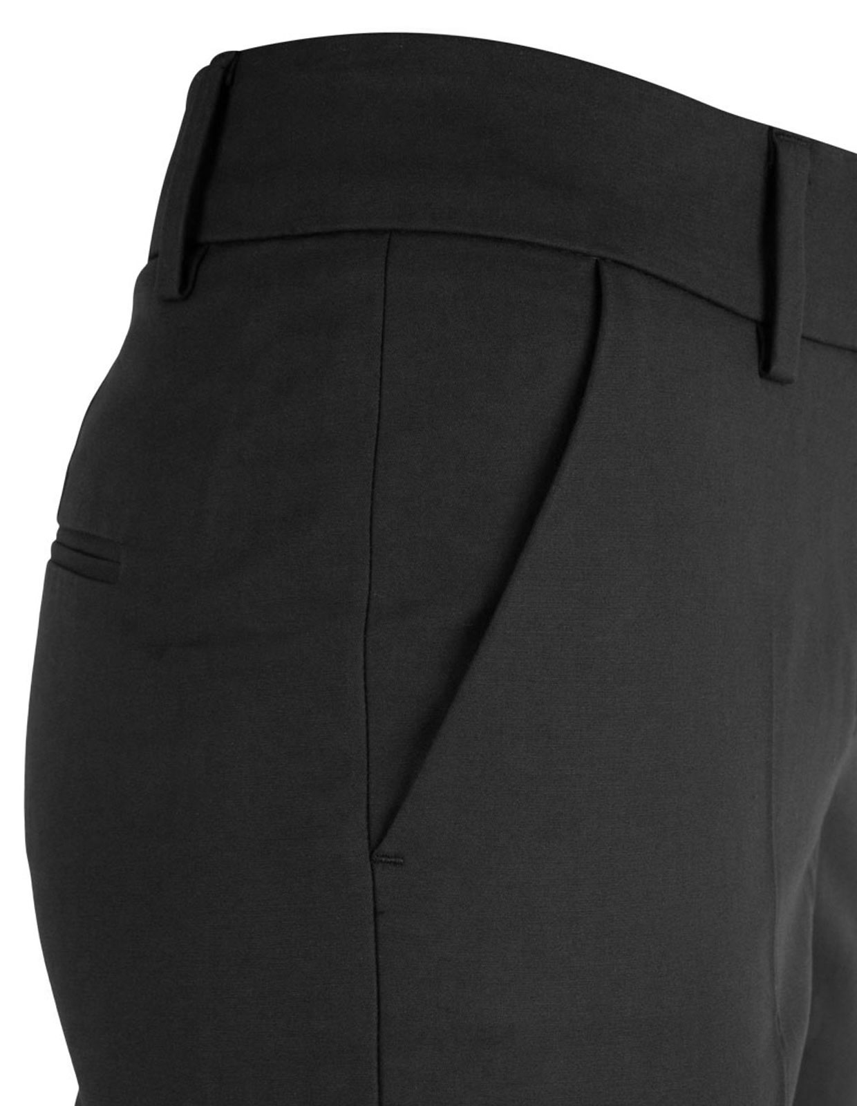 Dora Satin Chino Black