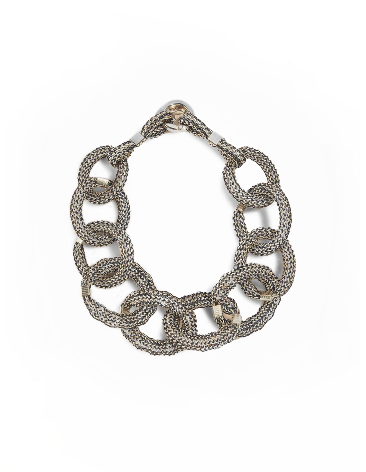 Chain Necklace Kork/Black