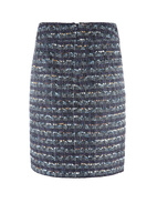 Sivan Skirt Boucle Dk Navy