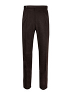 Sartorial Trouser Original Wool Flannel Brown Stl 50